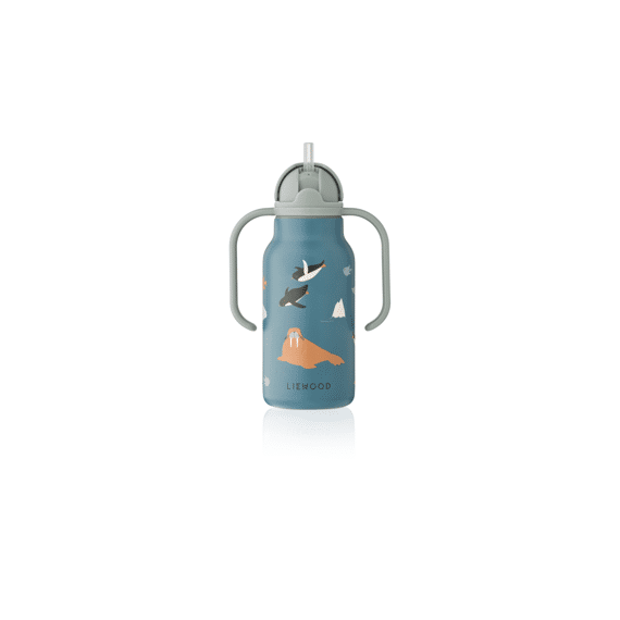 Liewood Kimmie Drinkfles 250ml Artic Sea/ocean Vieuw