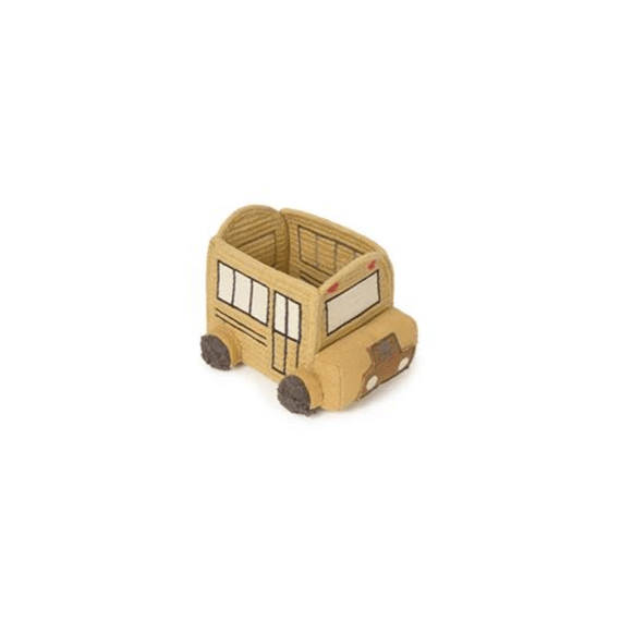 Lorena Canals Basket Mini School Bus