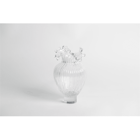 Royalty Robe - Glazen Vaas - Ø14xh24,5cm