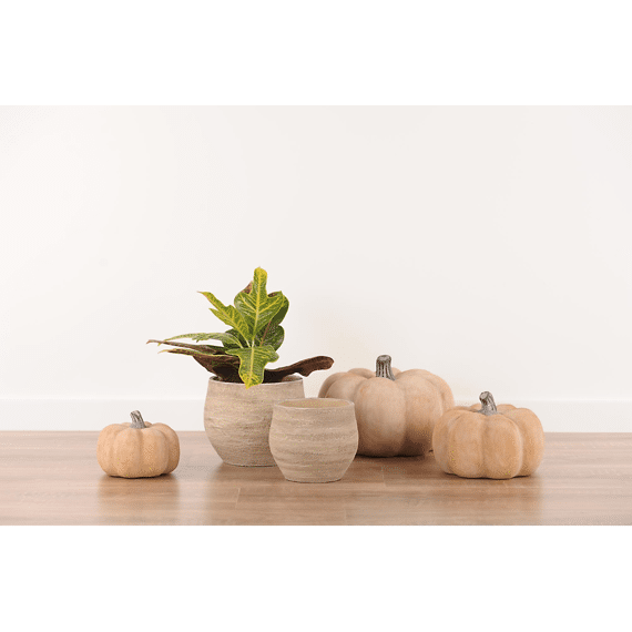 Pumpkin Patch - Keramieken Pompoen  - Calm Orange - Ø25,5xh16,5cm