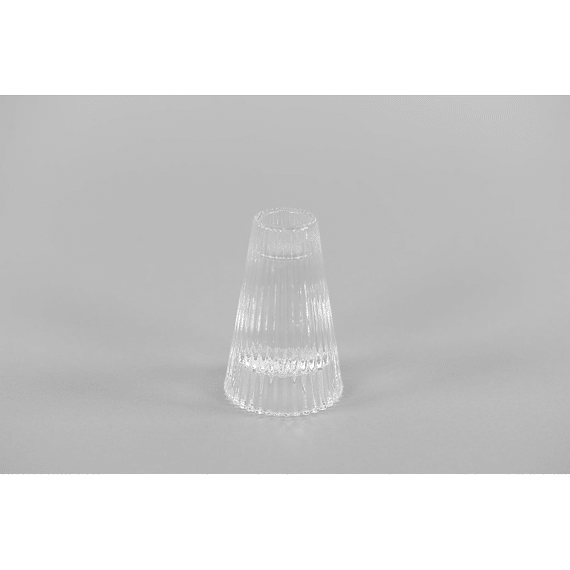 Iconical - Glazen Kaarsenhouder - Ø6,4xh10cm
