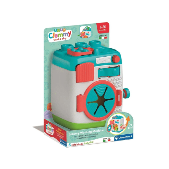 Clemmy Wasmachine Met Activiteiten En 6 Blokken