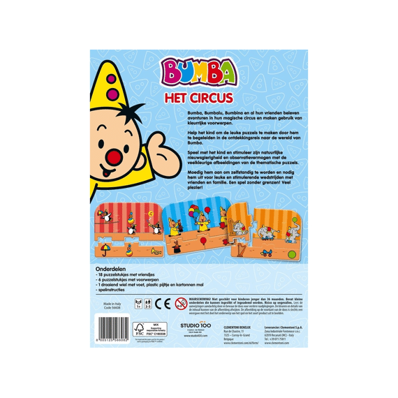 Clementoni Spel Bumba In Het Circus