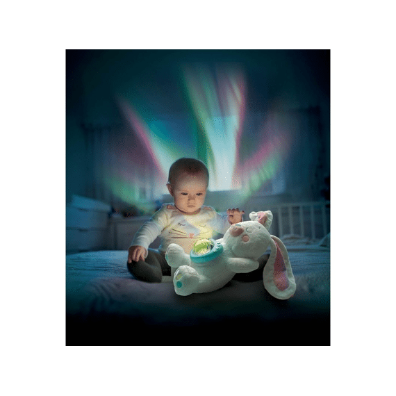 Clementoni Baby Projector Pluche Noorderlicht - My Artic Bunny
