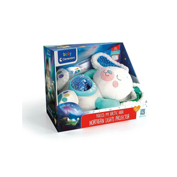 Clementoni Baby Projector Pluche Noorderlicht - My Artic Bunny