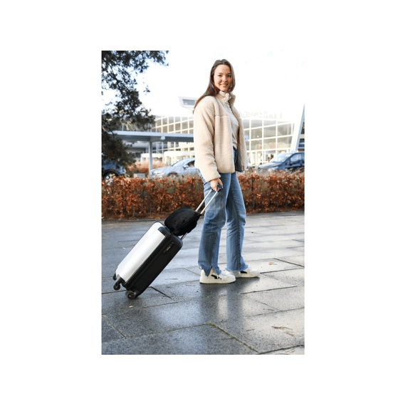 Carpoint Reisdeken & Reiskussen Zwart 2 In 1