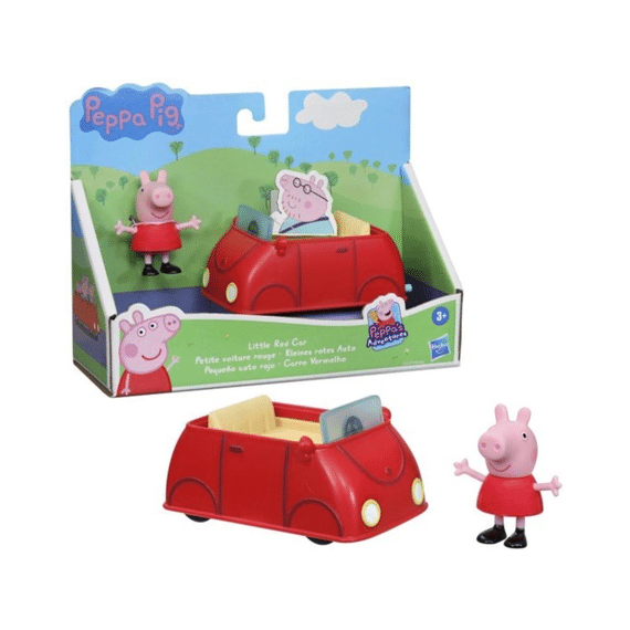 Peppa Pig Whizz Around Peppas Little Red Car Set
