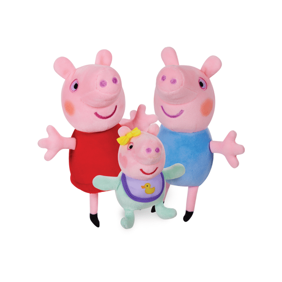 Peppa Pig George En Baby 3-pack Pluche