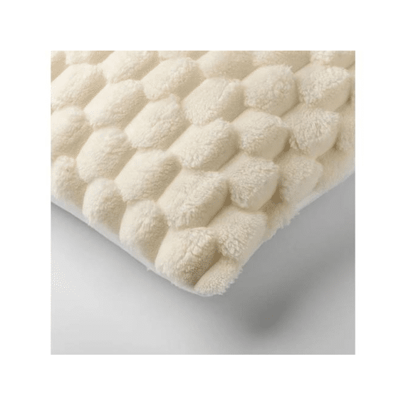 Dutch Decor Sierkussen Viva 45x45cm Snow White Grs