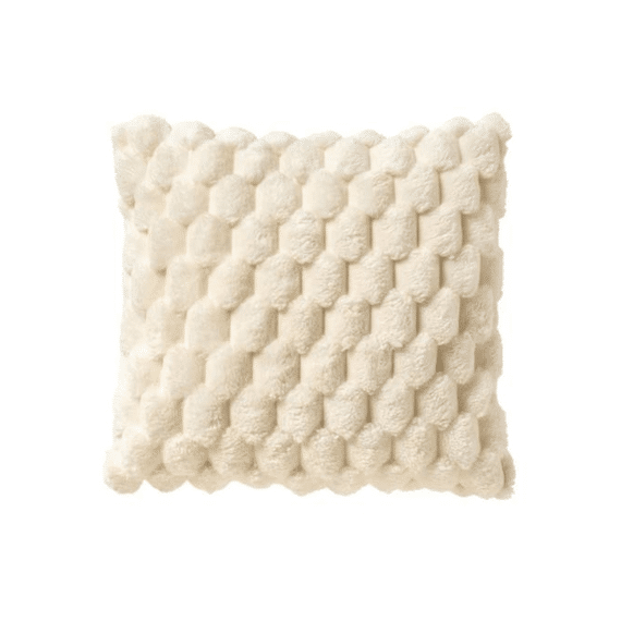 Dutch Decor Sierkussen Viva 45x45cm Snow White Grs