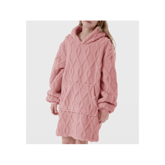 Dutch Decor Hoodie Rosetta Teenager 60x90cm Rose Tan