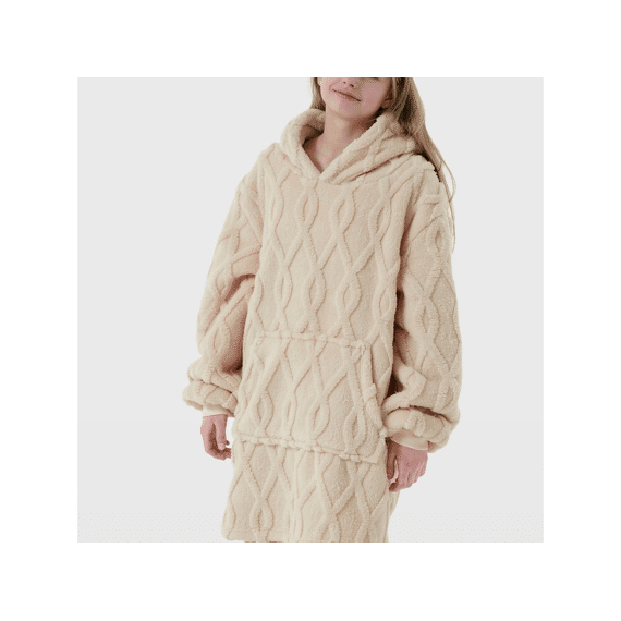 Dutch Decor Hoodie Rosetta Teenager 60x90cm Bone White