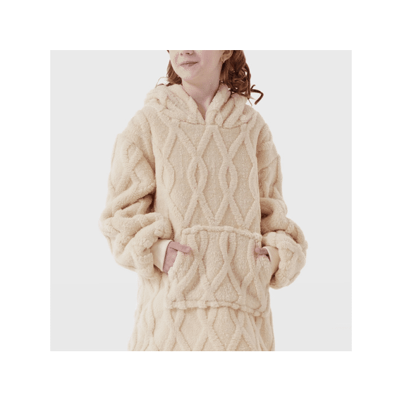 Dutch Decor Hoodie Rosetta Kids 50x70cm Bone White