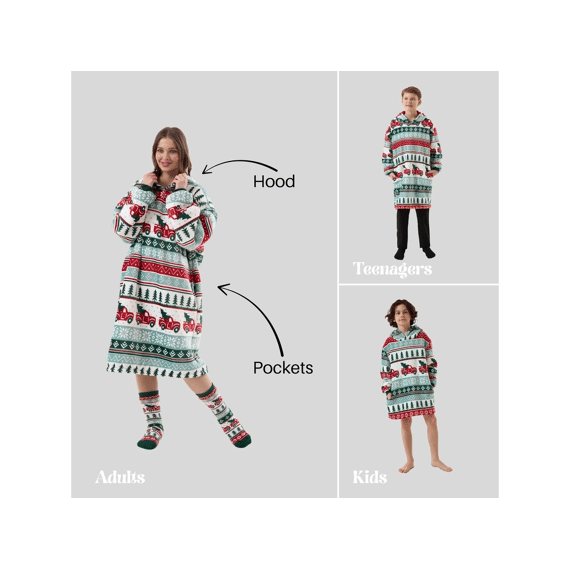 Dutch Decor Hoodie Driving Home Adult 70x110cm Amazon