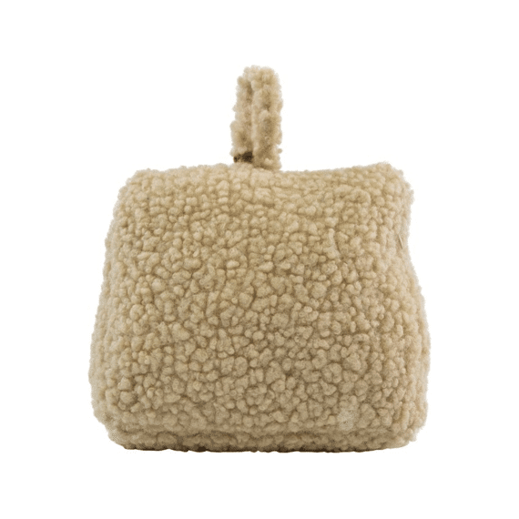 Dutch Decor Deurstopper Teddy 18x8x18cm Beige