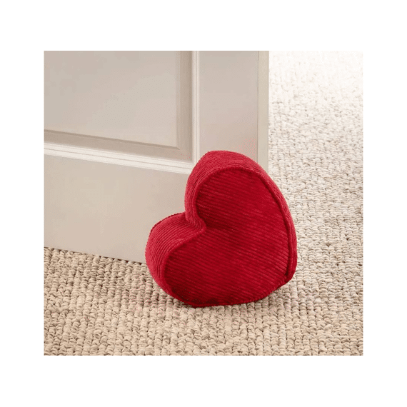 Dutch Decor Deurstopper Love 26x24x10cm True Red