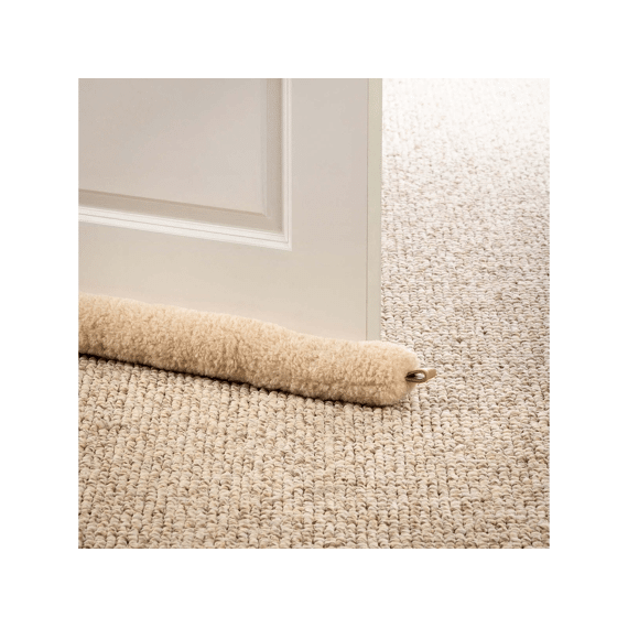 Dutch Decor Tochtstopper Lotus 90x8x7cm Whitecap Grey