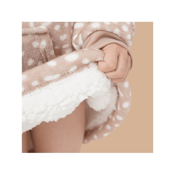 Dutch Decor Hoodie Bambi 45x60cm Hazelnut