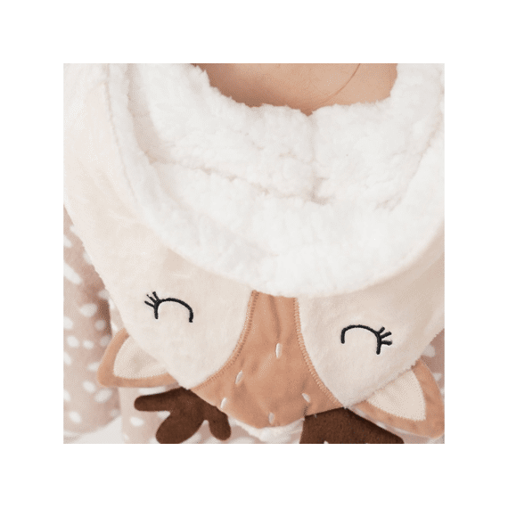 Dutch Decor Hoodie Bambi 45x60cm Hazelnut