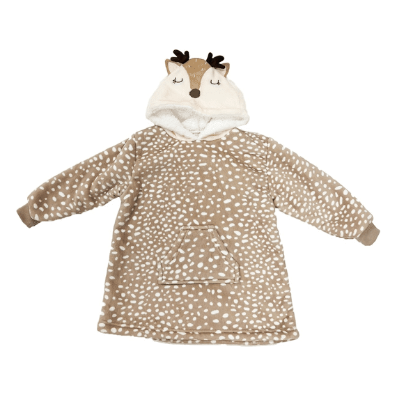 Dutch Decor Hoodie Bambi 45x60cm Hazelnut