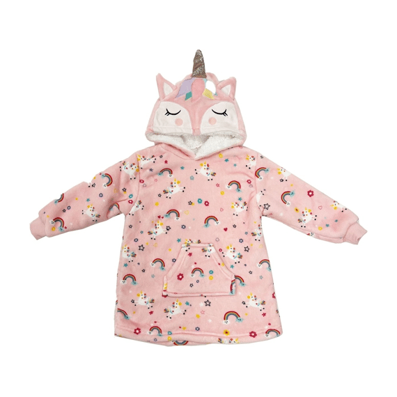 Dutch Decor Hoodie Unicorn 45x60cm Seashell Pink