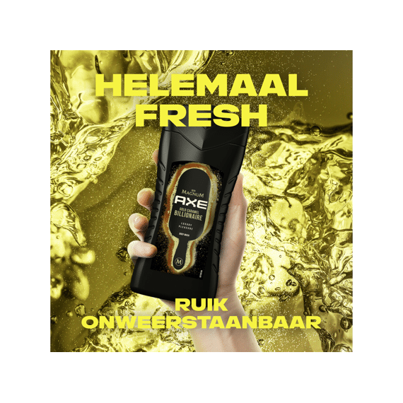 Axe Magnum Douchegel Gold Caramel Billionaire 250ml