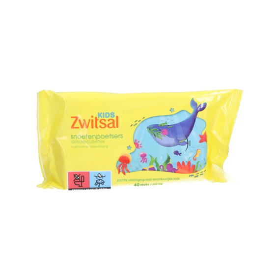 Zwitsal Kids Vochtige Doekjes Snoetenpoetsers 40st