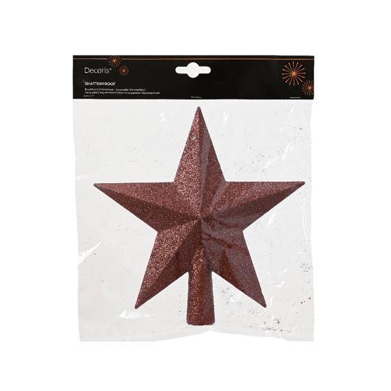 Decoris Piek Polystyreen 19cm Maroon