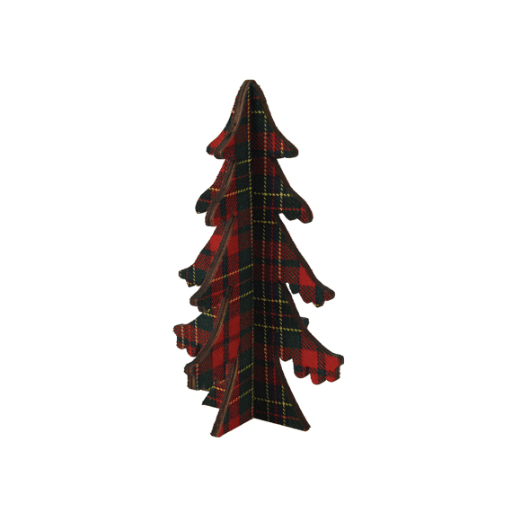 Boom Triplex 24cm Ruitjesmotief Rood