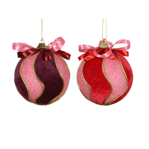 Kerstbal Foam Dia8.00cm Per Stuk
