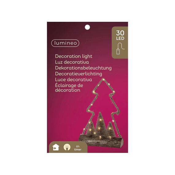 Micro Led Tafellamp Binnen L9.00-w23.50-h34.00cm-30l Goud/warm Wit