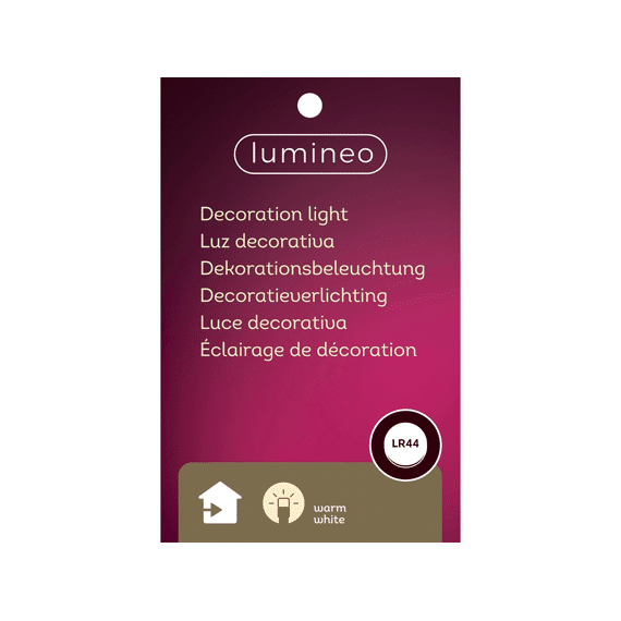 Lumineo Led Paddenstoel Binnen 11.80cm Warm Wit