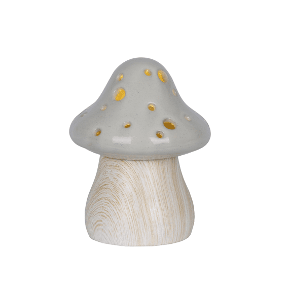 Led Paddenstoel Binnen L9.20-w9.40-h11.80cm-1l Wit/warm Wit