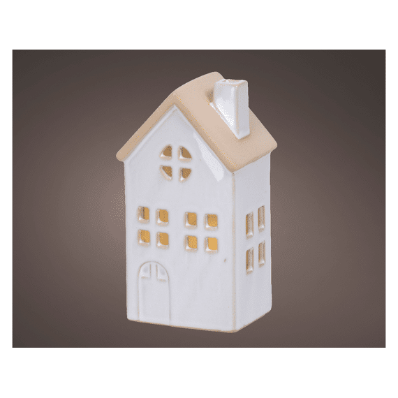 Lumineo Led Huis Binnen 15,5cm Wit/Warm Wit
