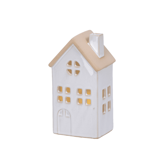 Lumineo Led Huis Binnen 15,5cm Wit/Warm Wit