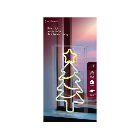 Lumineo Led Neon Licht Usb Binnen 30cm-Multi