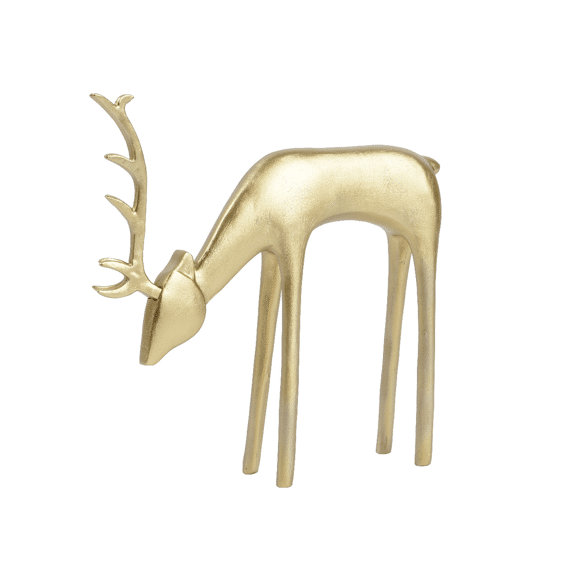 Hert Polyresin 20cm Goud
