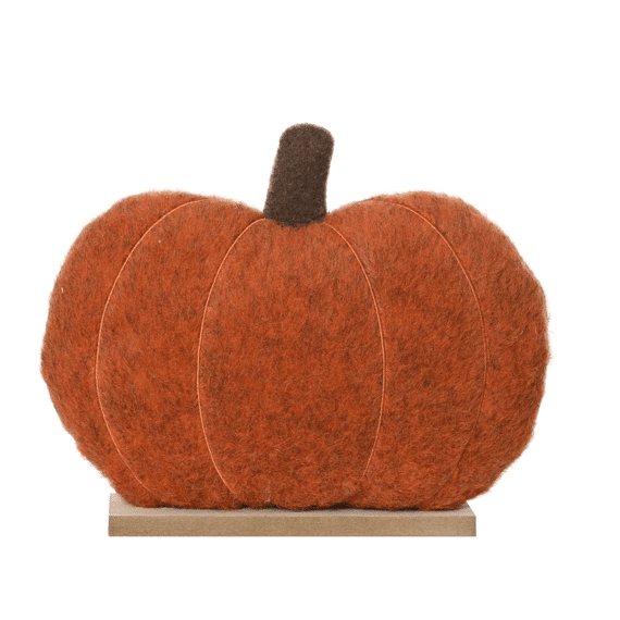 Pompoen Polyester L6.00-w27.50-h23.50cm Warm Orange