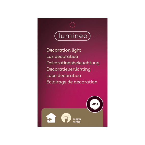 Lumineo Led Huis 11.50cm-1led  Assortiment