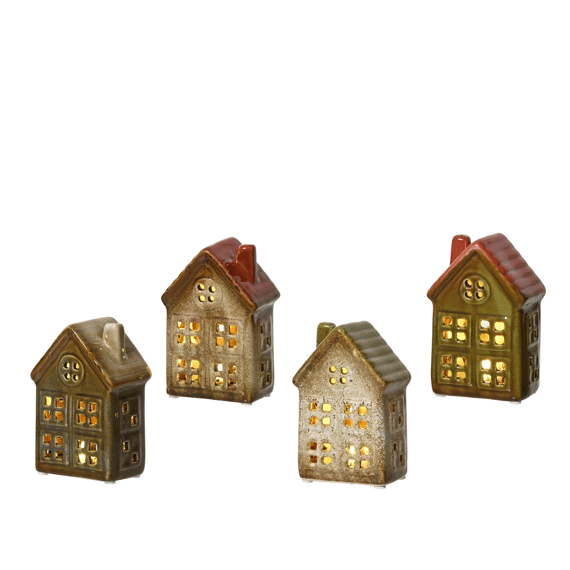 Lumineo Led Huis 11.50cm-1led  Assortiment