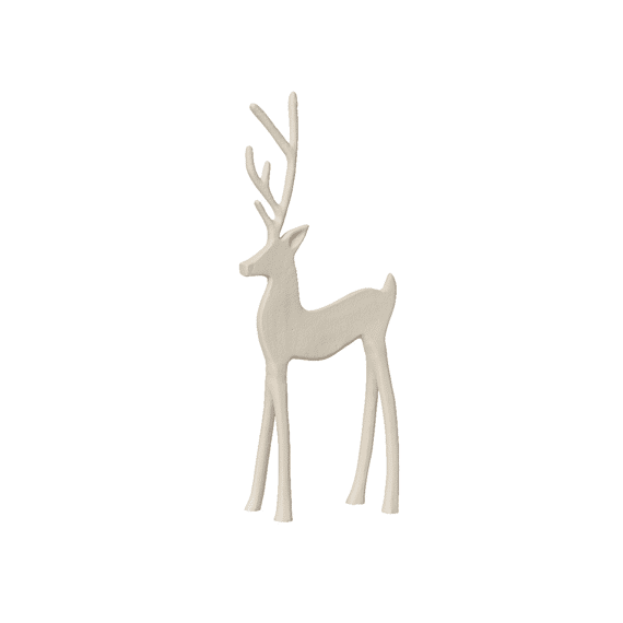 Hert Aluminium 25cm Wolwit