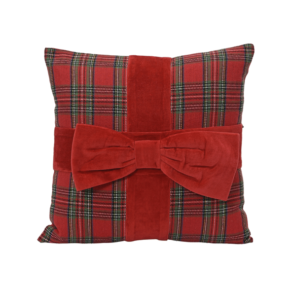 Kussen Eg Katoen L45.00-w45.00-h10.00cm Rood