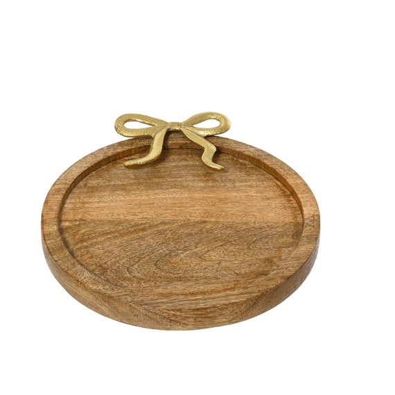 Bord Mangohout L30.00-w33.00-h2.00cm Naturel