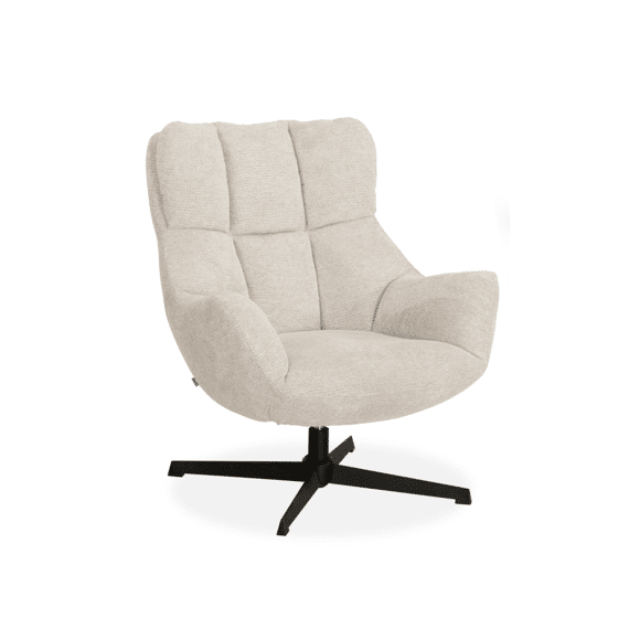 Fauteuil Modesta In Stof Art Kleur Beige