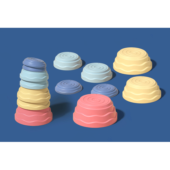 Best Luck 206-1 Stapelstenen River Stone 7delig 34x22x34.5cm