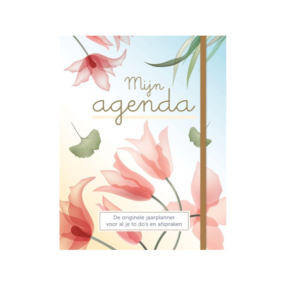 Mijn Agenda Transparant Flowers