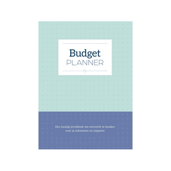 Budgetplanner Blauw
