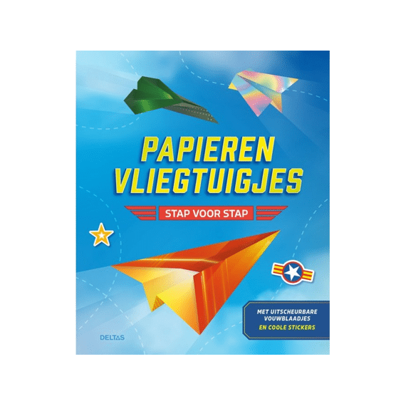 Papieren Vliegtuigjes Stap Voor Stap