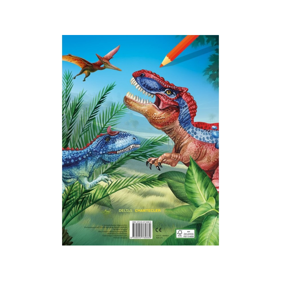 Kleurboek Dino Color