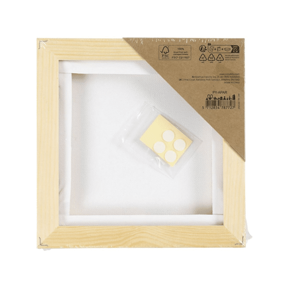 Schildercanvas Met Lijst 15,8x15,8cm